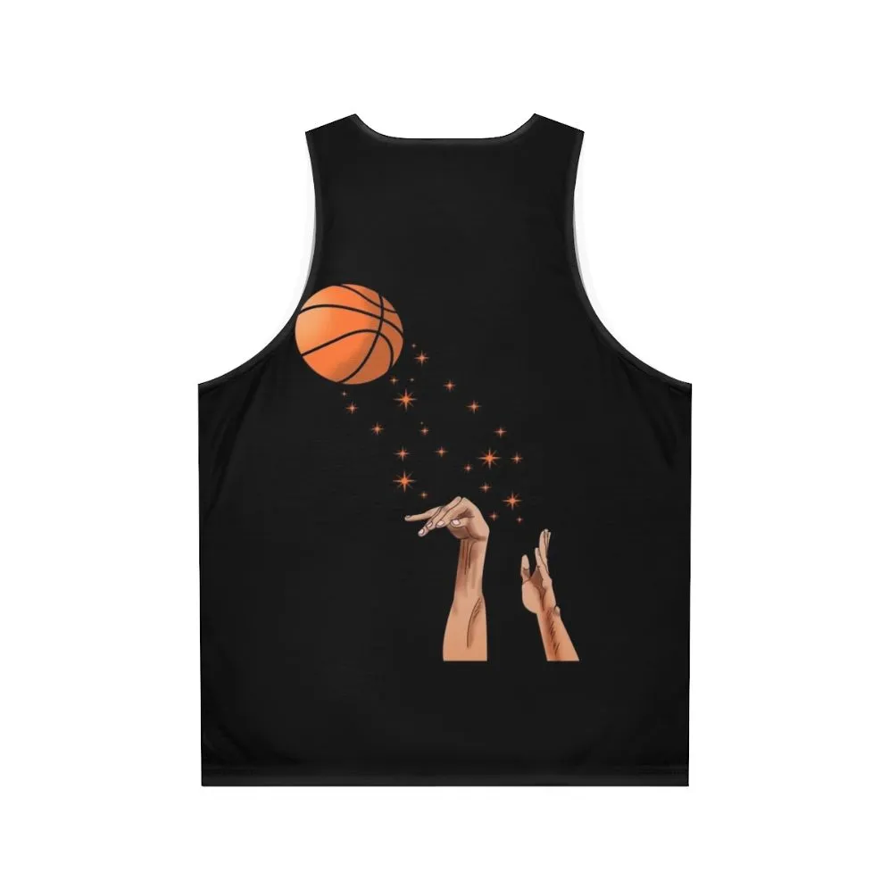 3 Point Unisex Basketball Tank Top