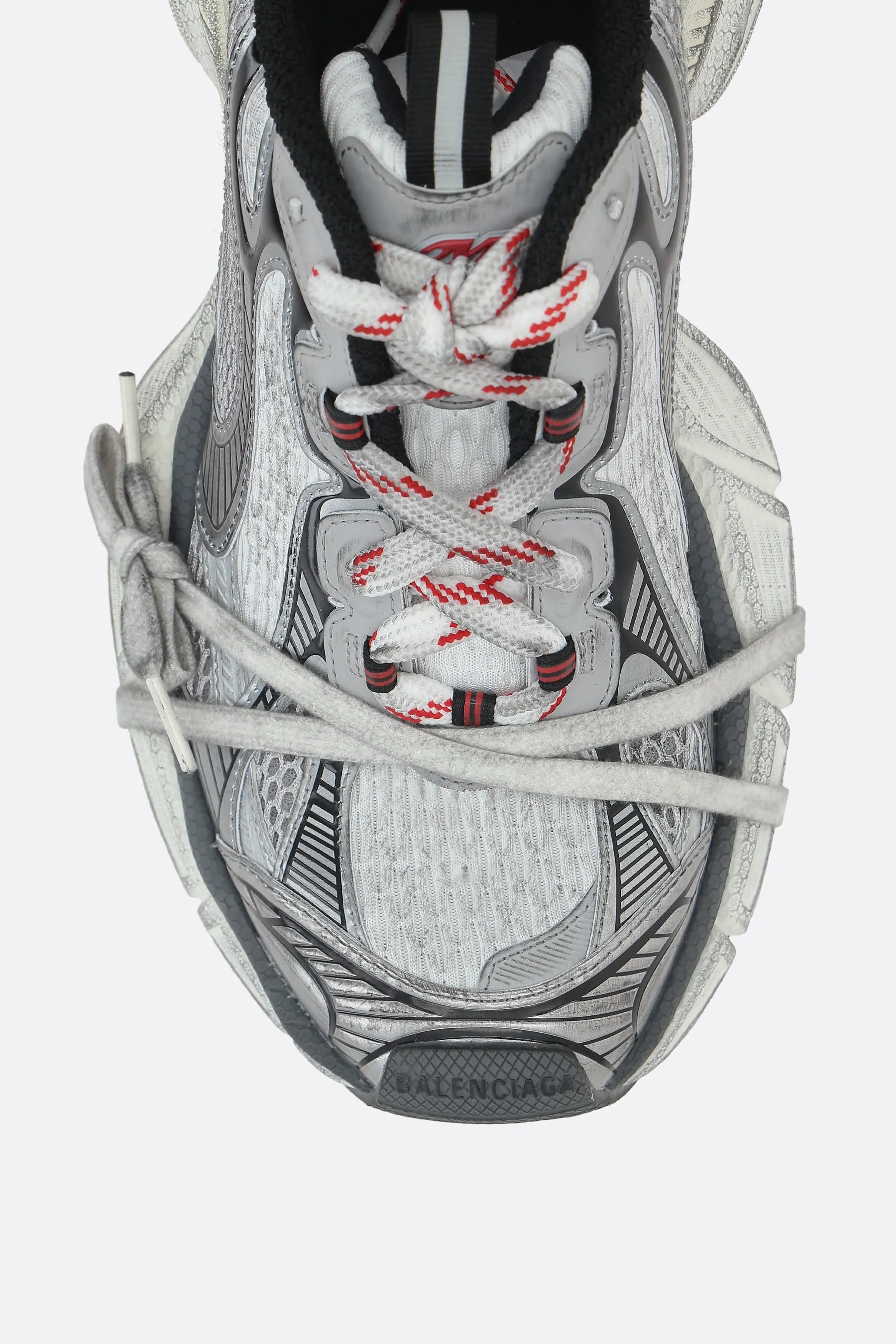 3XL Mixed-Material Sneakers