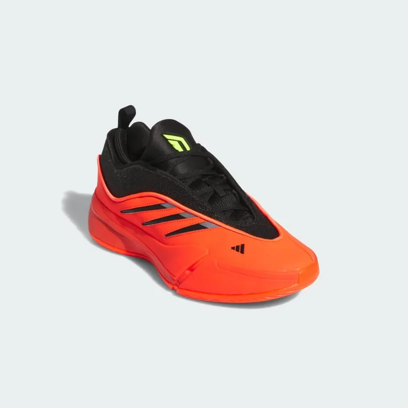 adidas DAME 9 LOW Basketball Shoes | Solar Red-Core Black | Men's