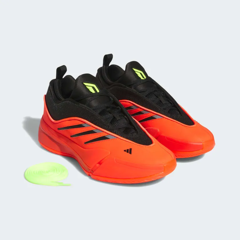 adidas DAME 9 LOW Basketball Shoes | Solar Red-Core Black | Men's