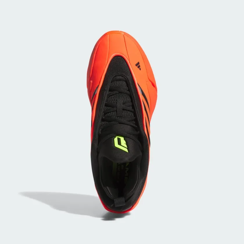 adidas DAME 9 LOW Basketball Shoes | Solar Red-Core Black | Men's