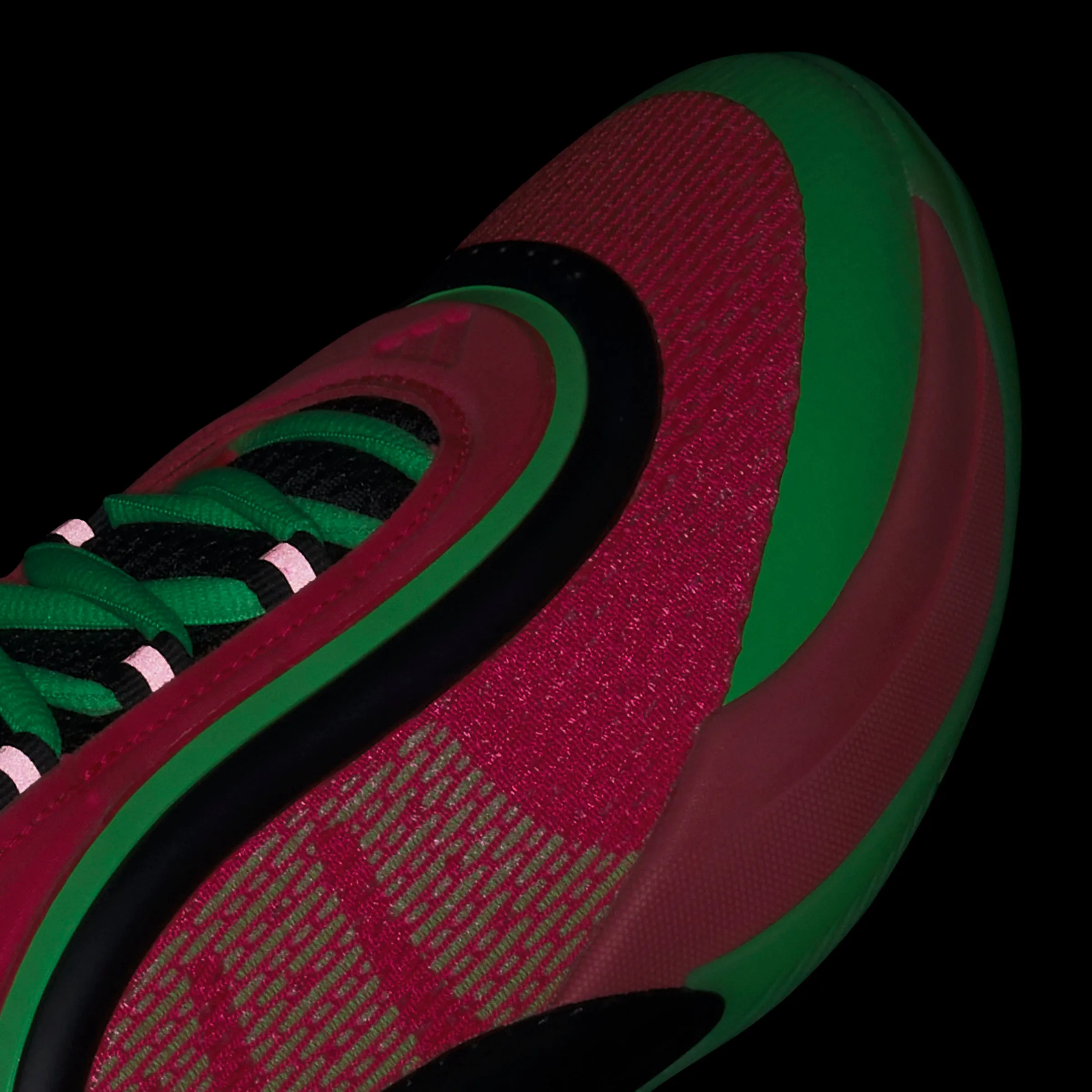 adidas D.O.N. ISSUE #6 Basketball Shoes | Lucid Red-Core Black | Men's