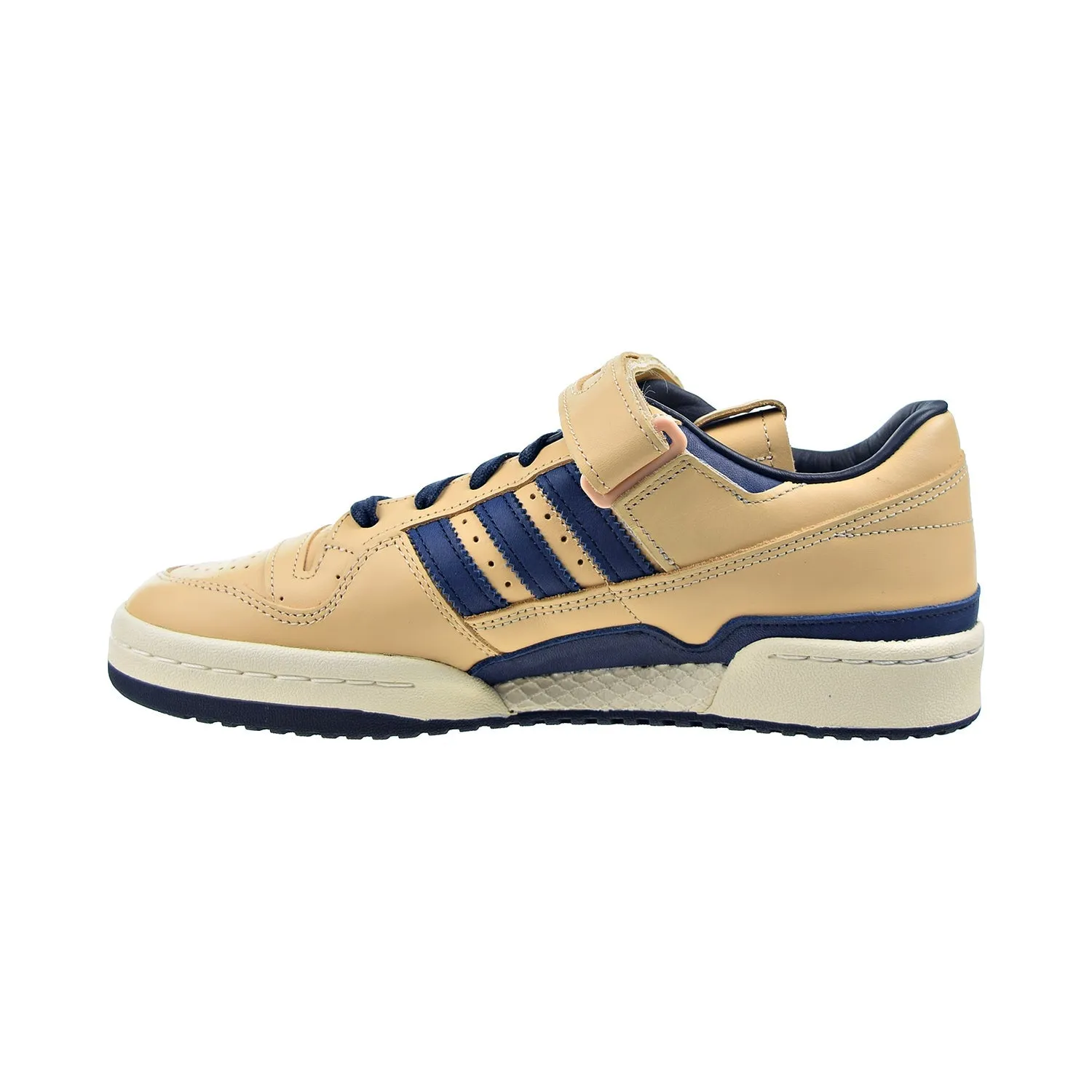Adidas Forum 84 Low Blue Thread Men's Shoes Beige-Blue