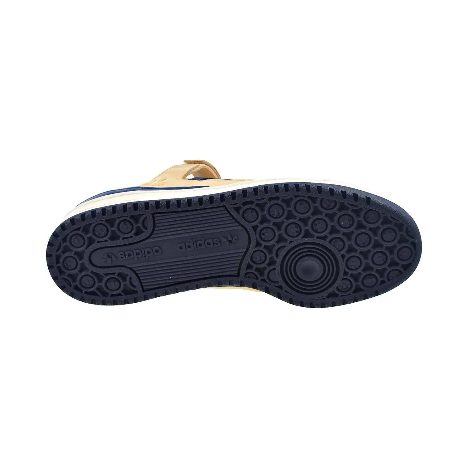 Adidas Forum 84 Low Blue Thread Men's Shoes Beige-Blue