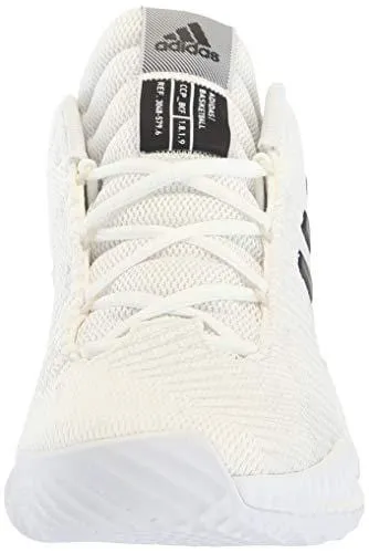 adidas Men's Pro Bounce 2018 Low Basketball Shoe, Black/Crystal White, 11 M US