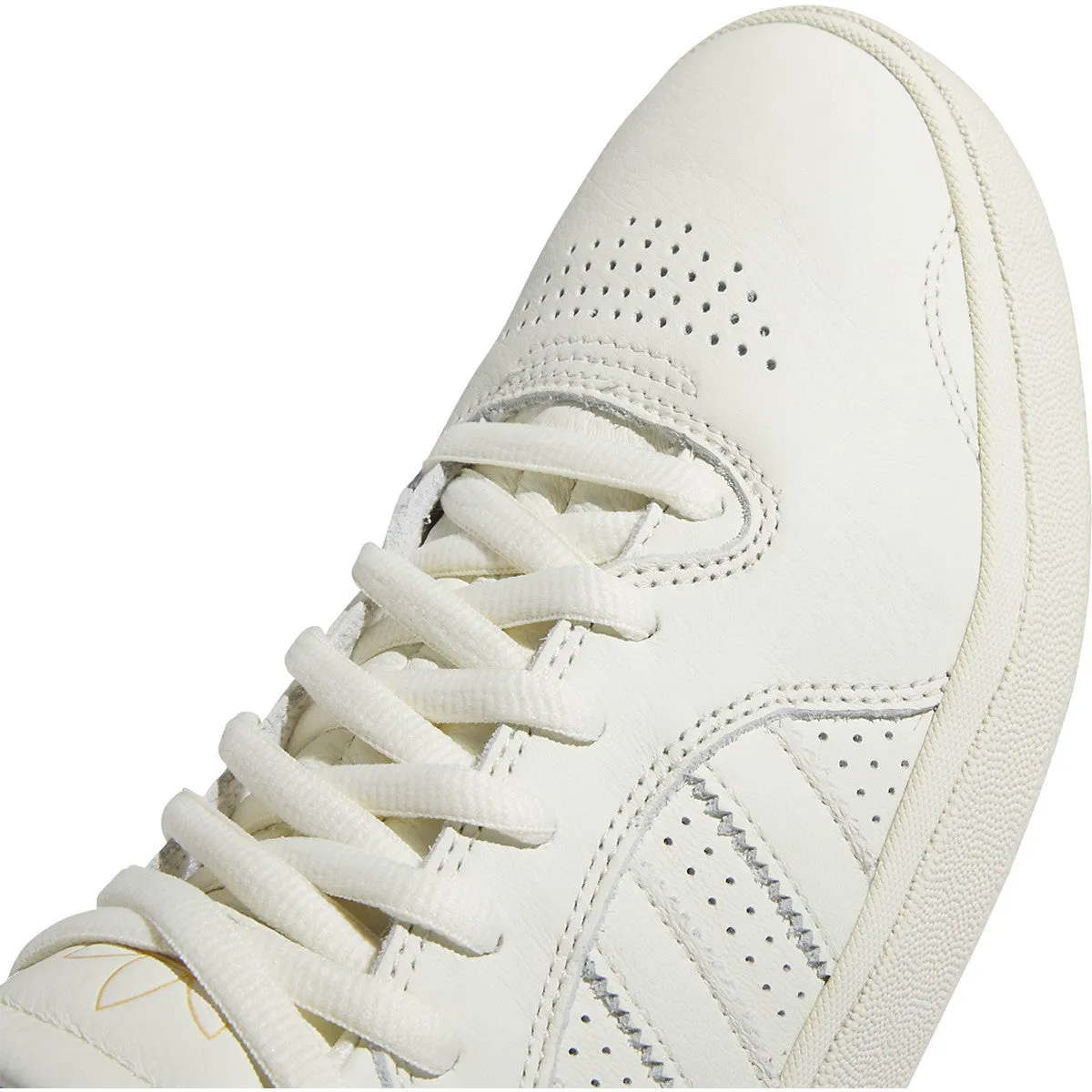 Adidas Tyshawn Skate Shoe - Ivory/Ivory/Bluebird
