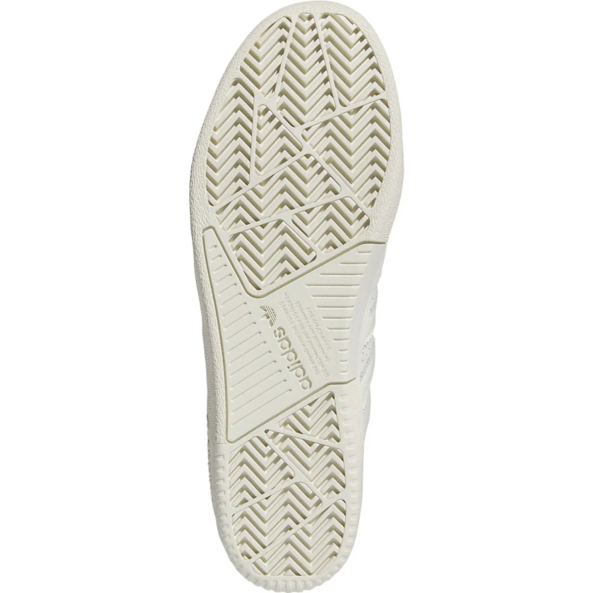 Adidas Tyshawn Skate Shoe - Ivory/Ivory/Bluebird