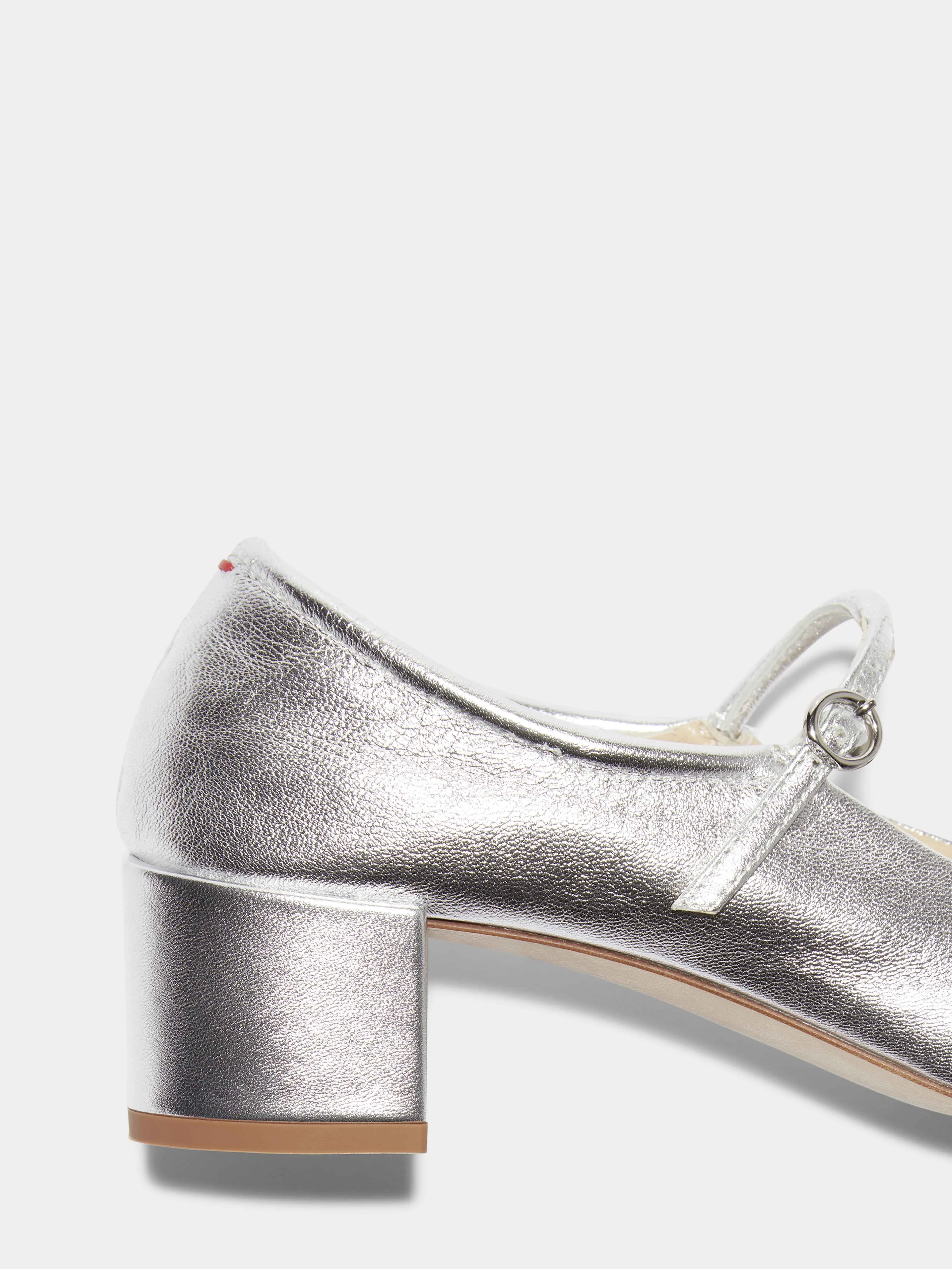 Aline Leather Mary-Jane Pumps