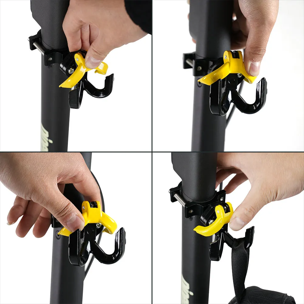 Aluminum Alloy Electric Scooter Bag Luggage Helmet Hook Hanger With