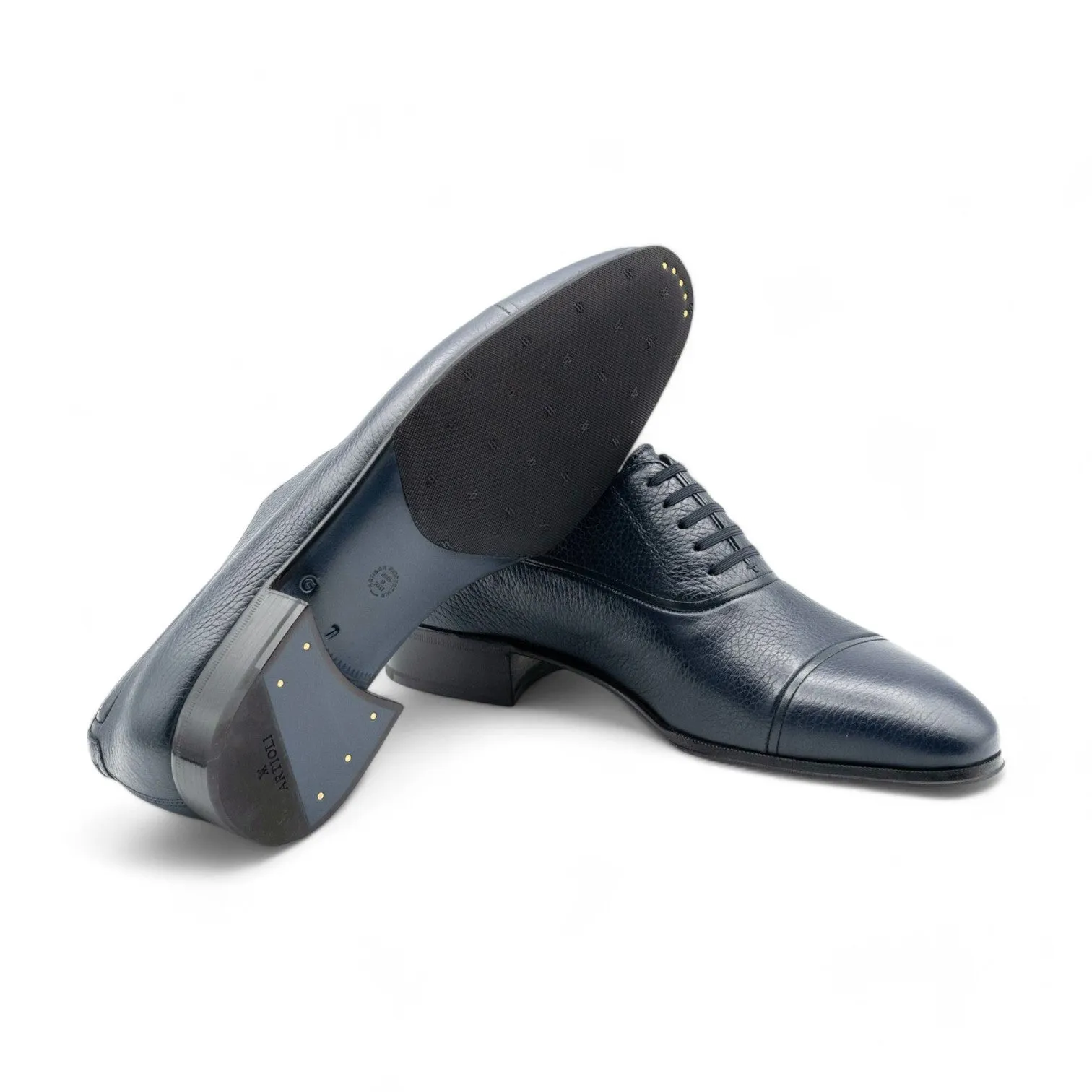 Artioli Alessio Men's Shoes Tirreno Calf-Skin Leather Classic Oxfords (ART1059)