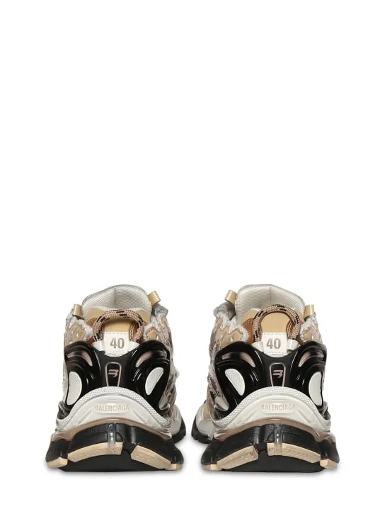 Balenciaga   60mm Runner faux leather sneakers 