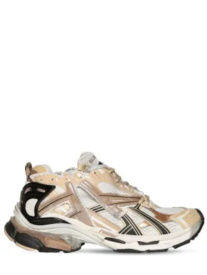 Balenciaga   60mm Runner faux leather sneakers 