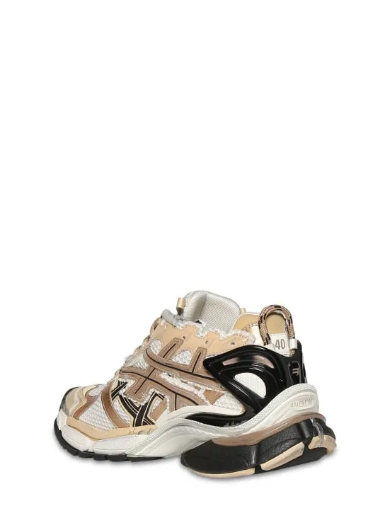 Balenciaga   60mm Runner faux leather sneakers 