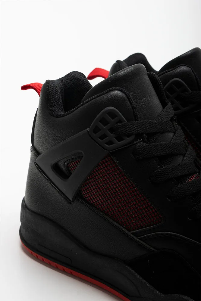 Basketball High Top Sneakers Black
