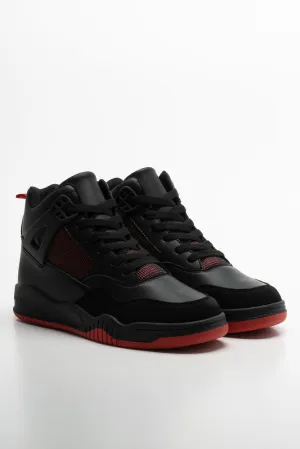 Basketball High Top Sneakers Black