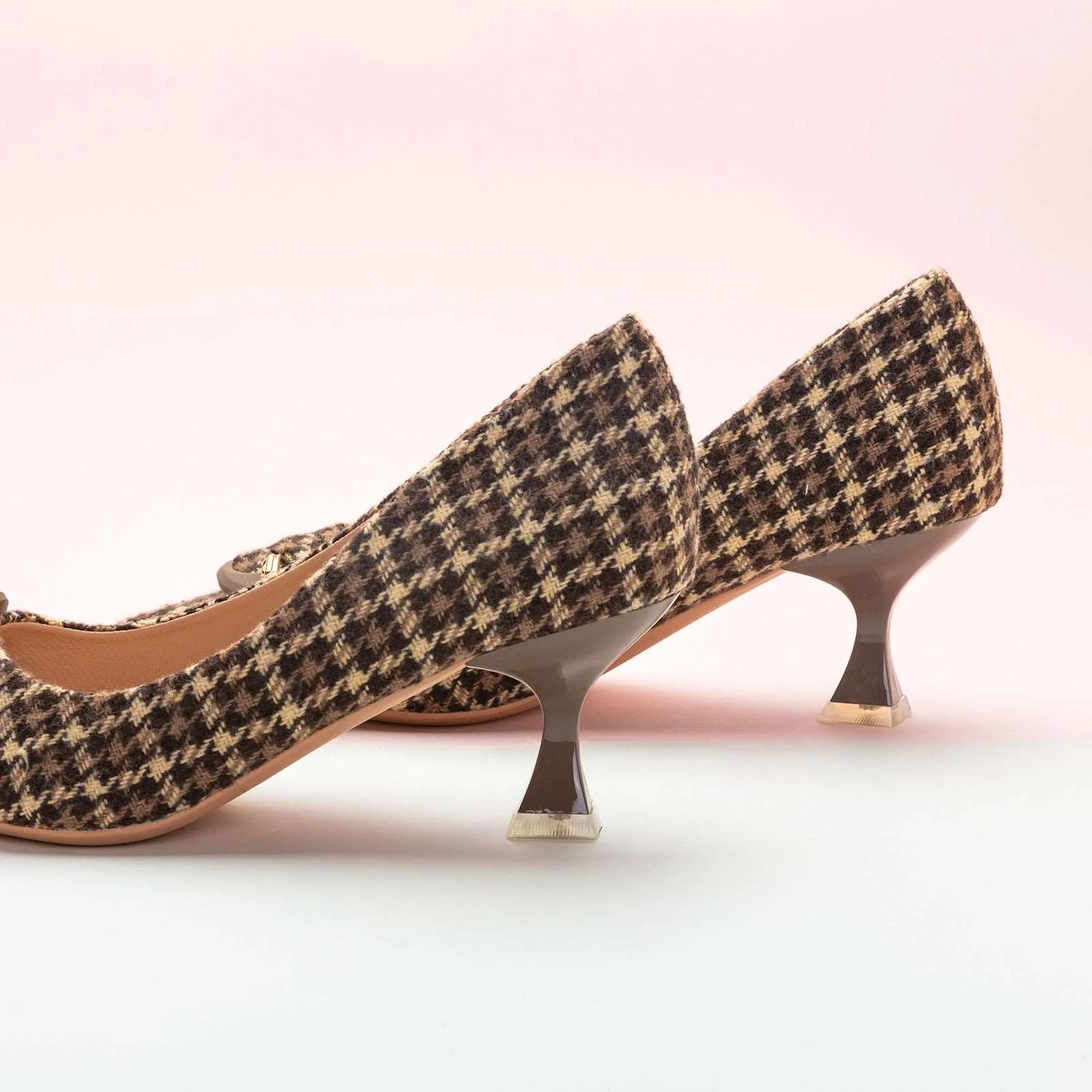 C Buckle Tweed Pumps (Olivia)