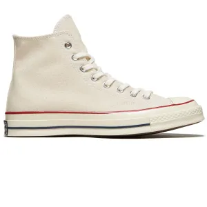 Converse Chuck 70 Hi Shoes - Parchment/Garnet/Egret