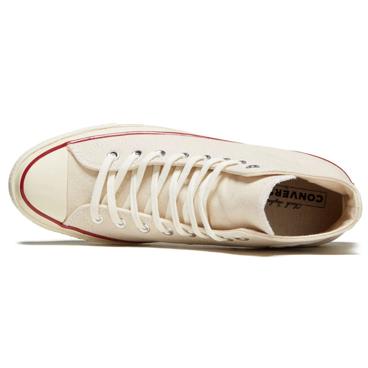 Converse Chuck 70 Hi Shoes - Parchment/Garnet/Egret