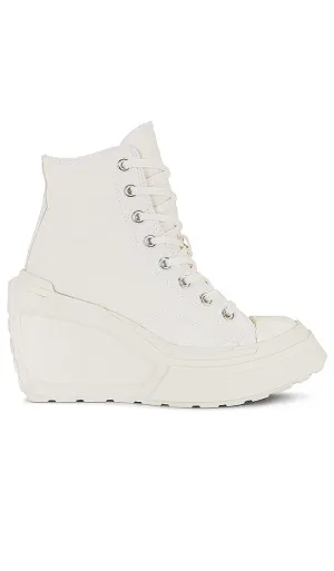 Converse De Luxe Wedge Sneaker in Ivory