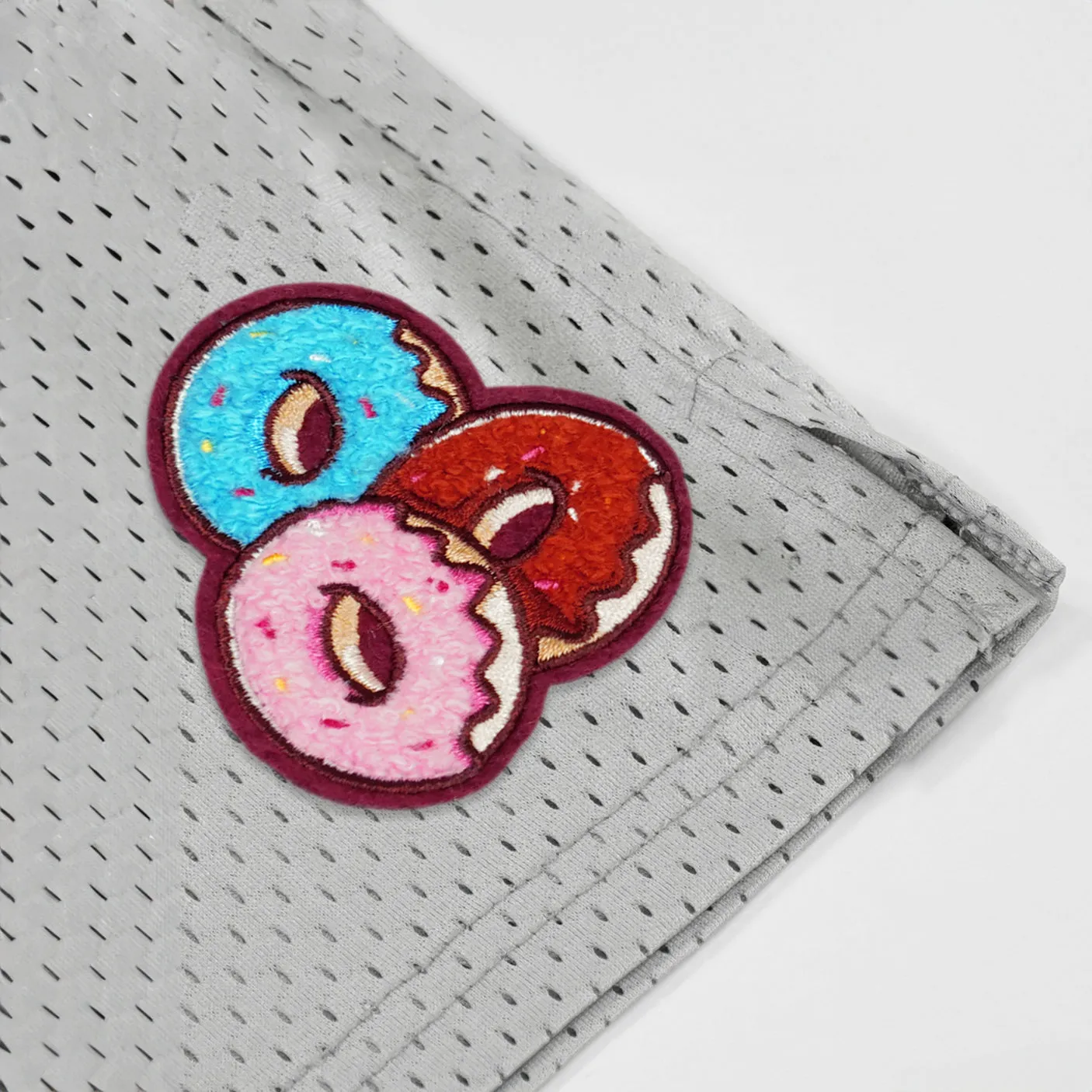 Donuts Patch Shorts - 7"