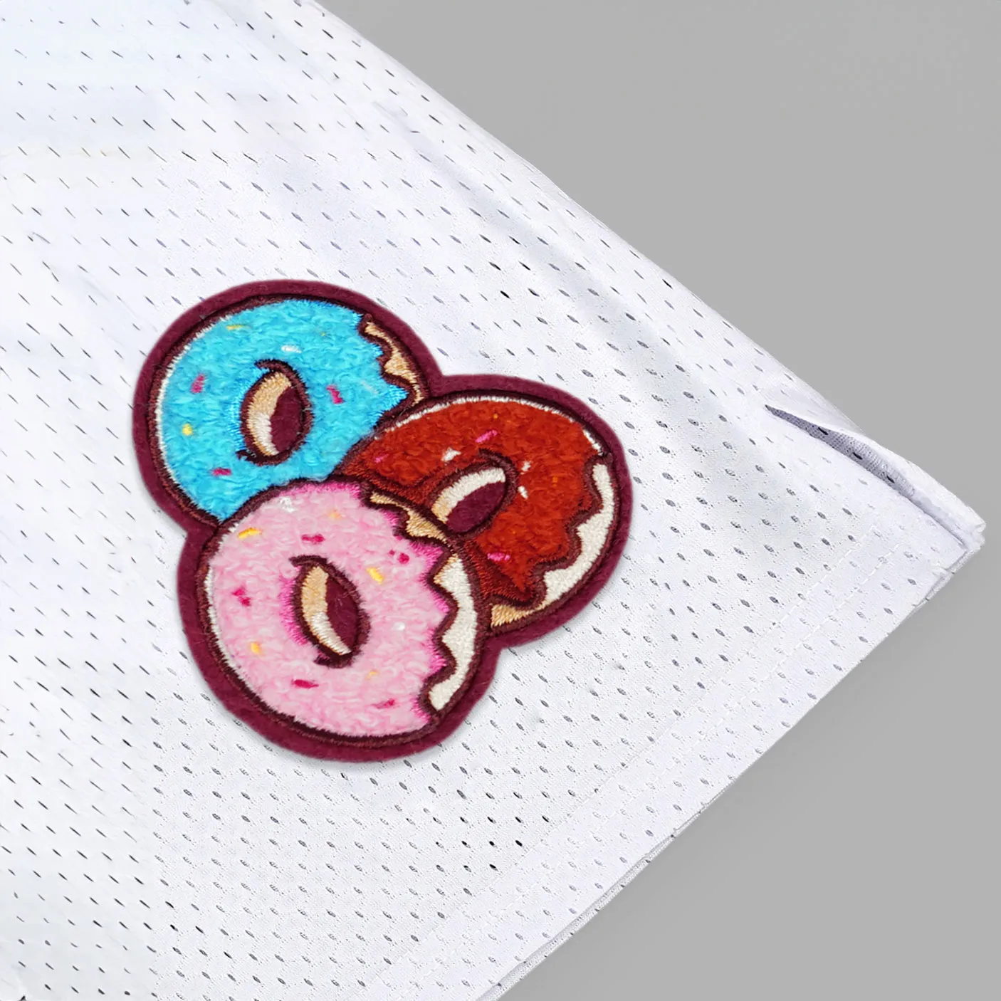 Donuts Patch Shorts - 7"