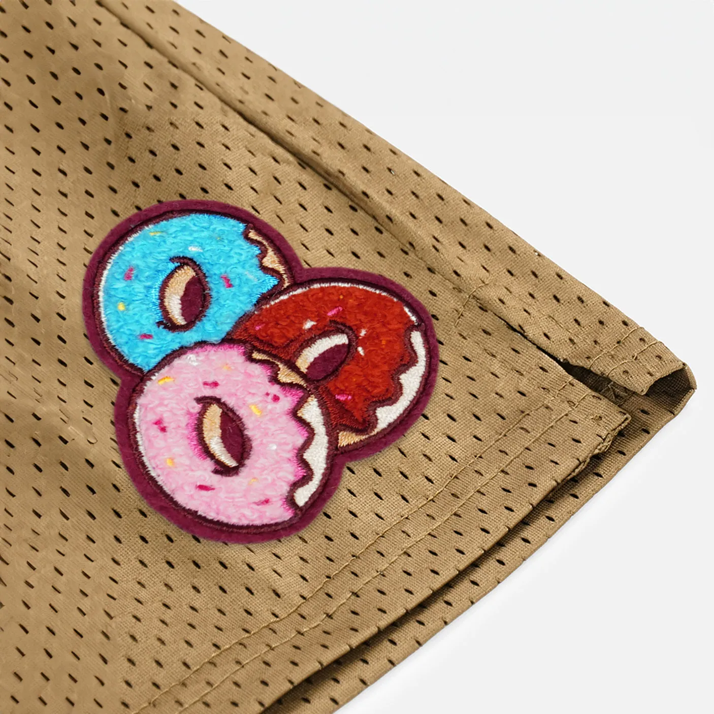 Donuts Patch Shorts - 7"
