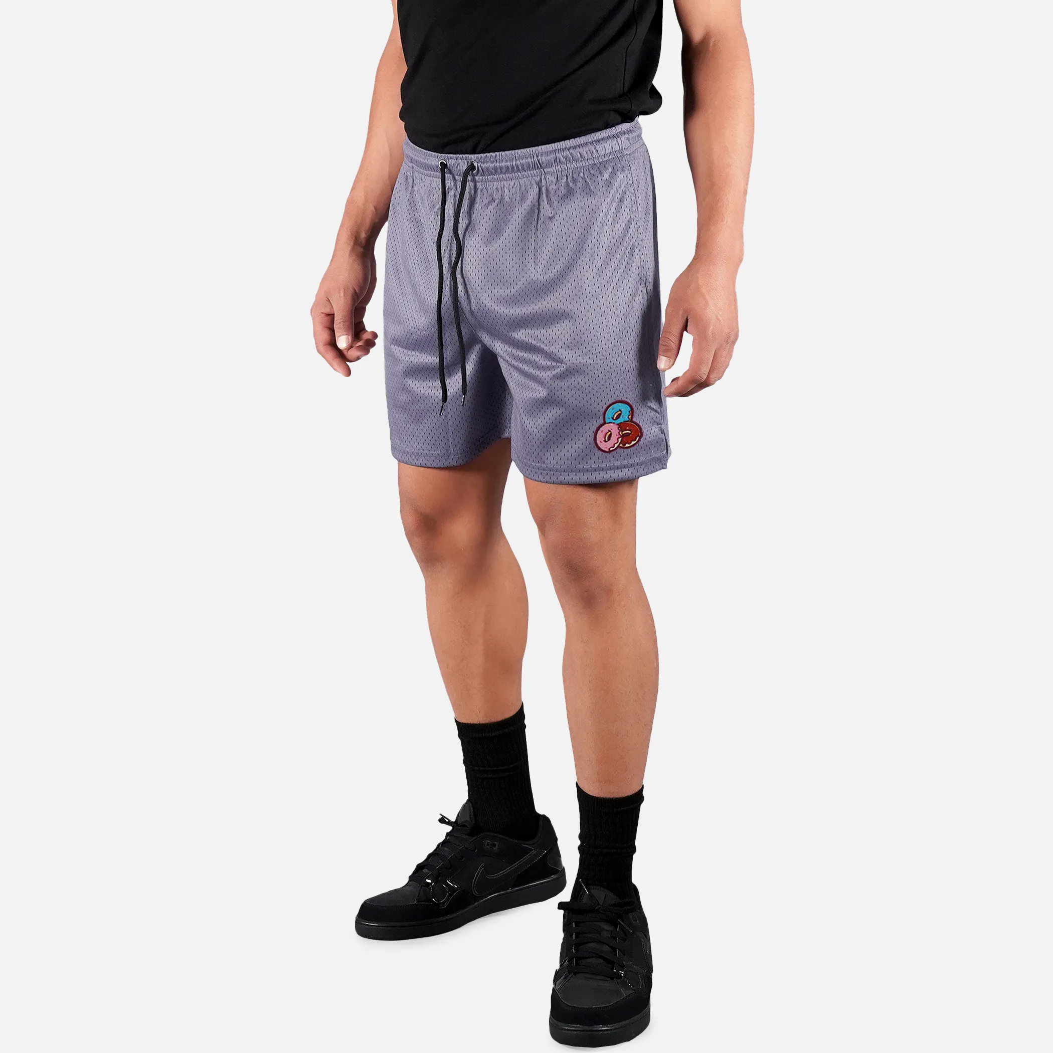 Donuts Patch Shorts - 7"
