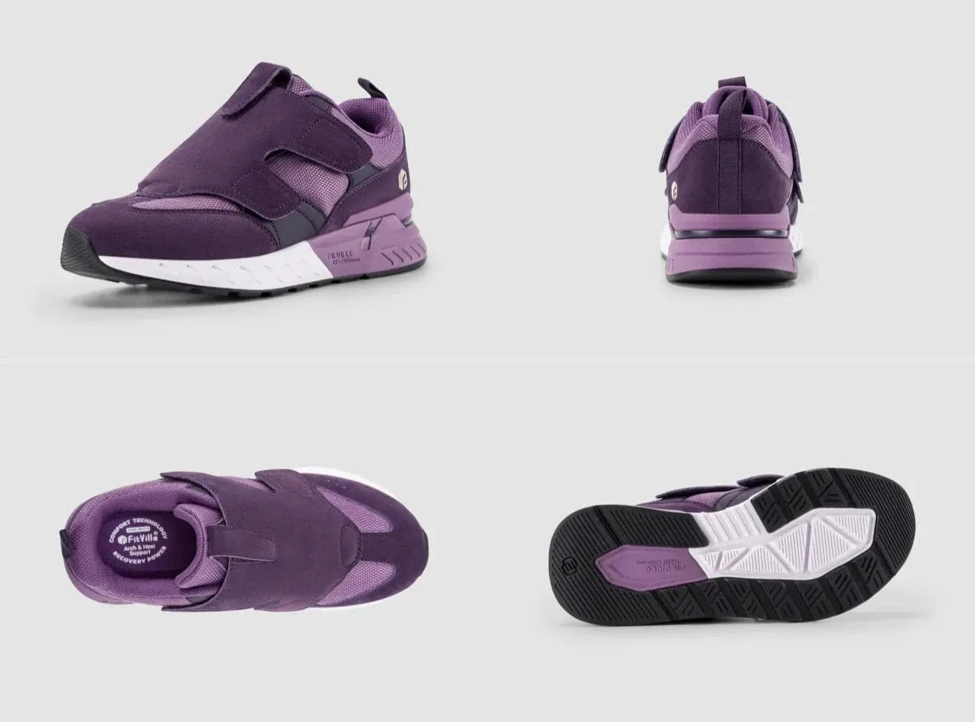 FitVille Damen Rebound Core Wanderschuhe V10