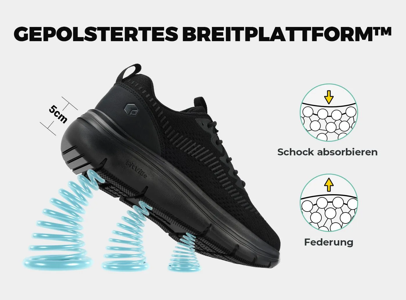 FitVille Herren Cloud Wanderer V20