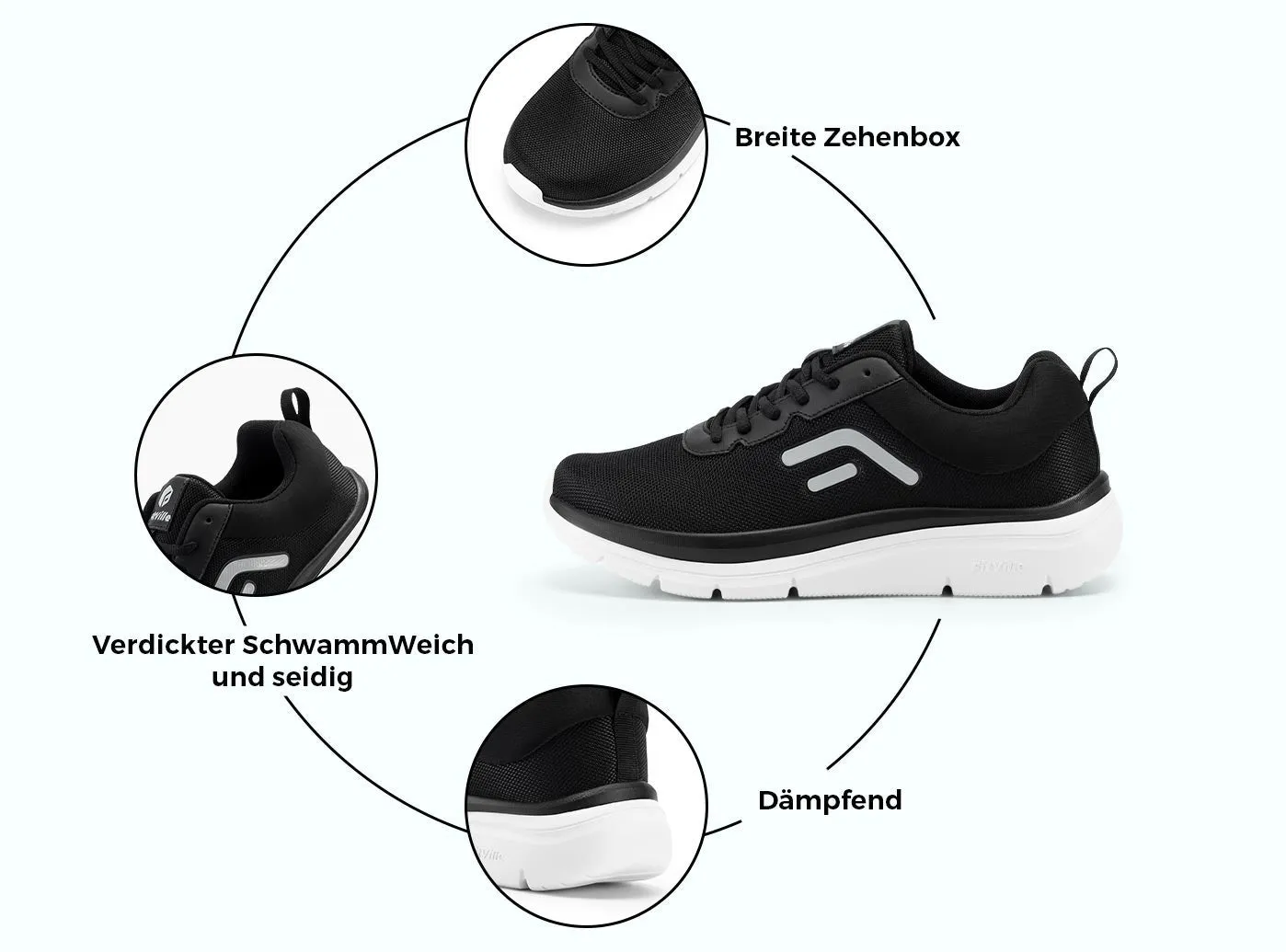 FitVille Herren Cloud Wanderer V2