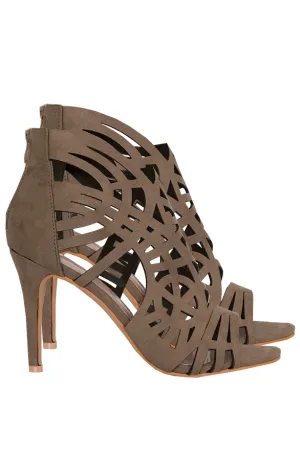 Gladiator Heels Legergroen