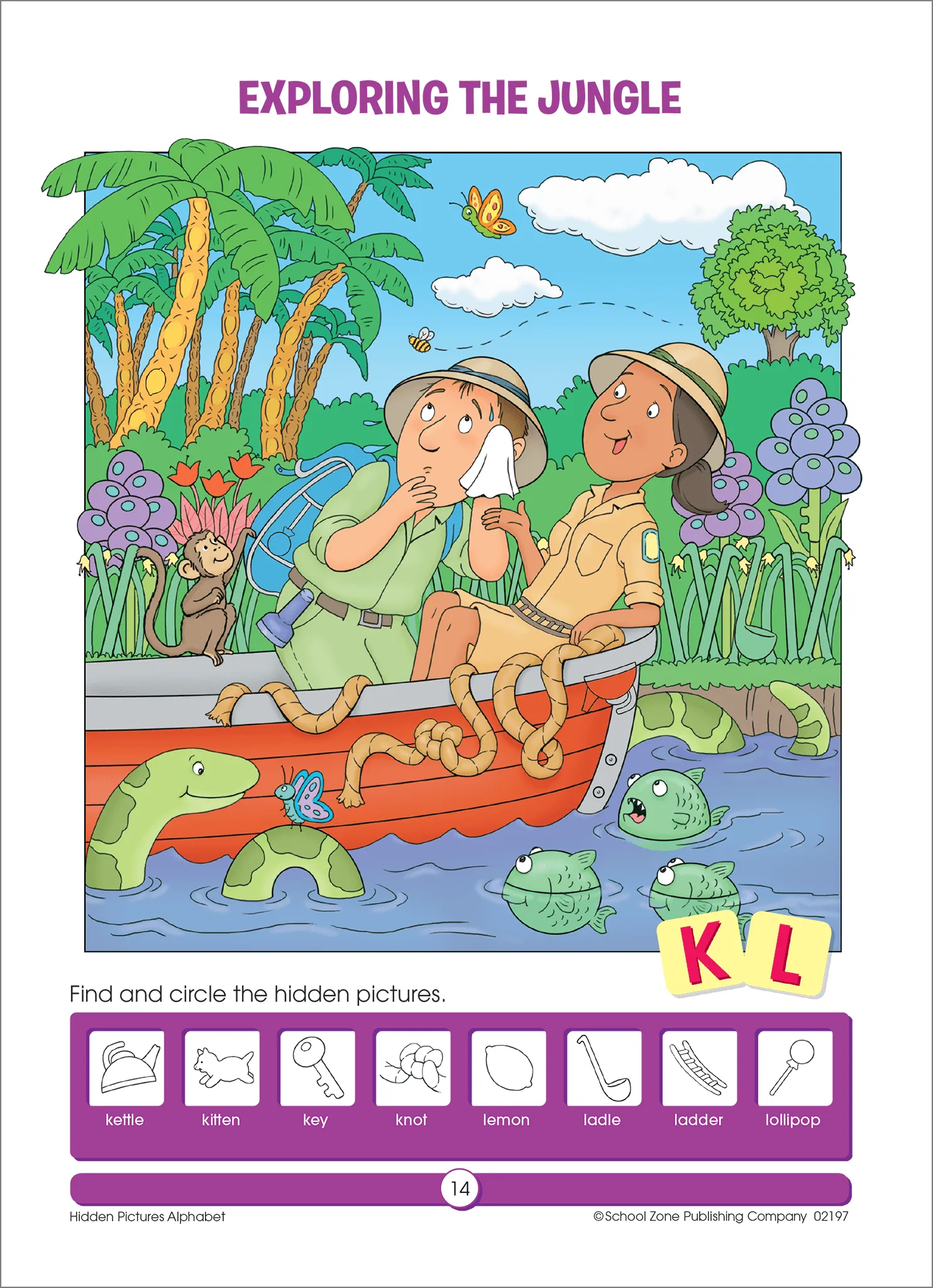 Hidden Pictures Alphabet Workbook