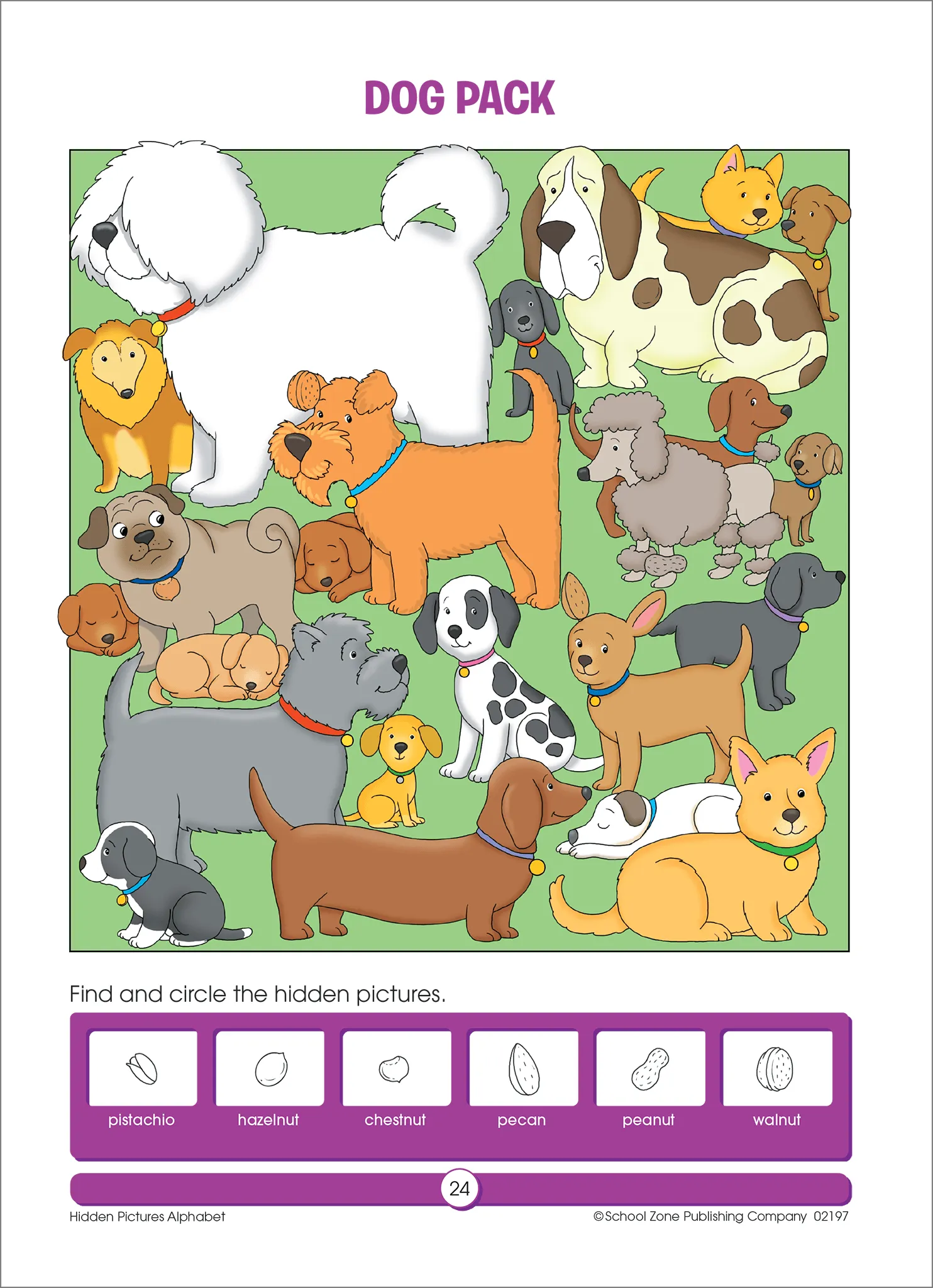 Hidden Pictures Alphabet Workbook