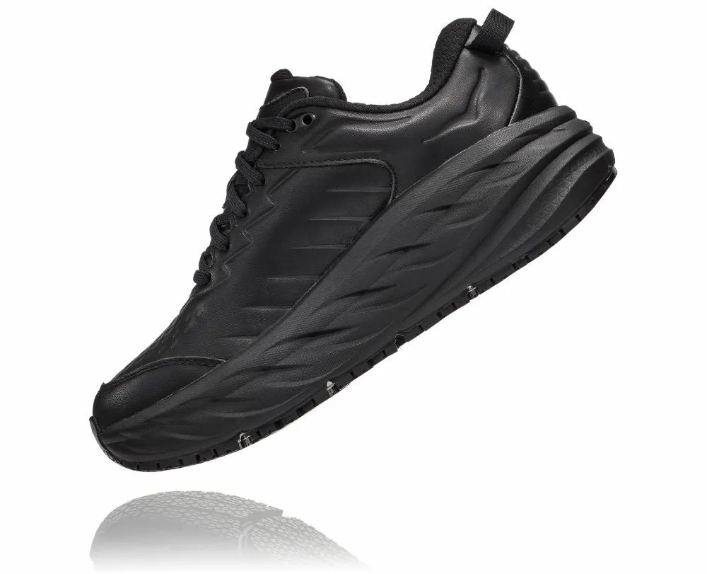 'HOKA' Women's Bondi SR - Black / Black (Wide)