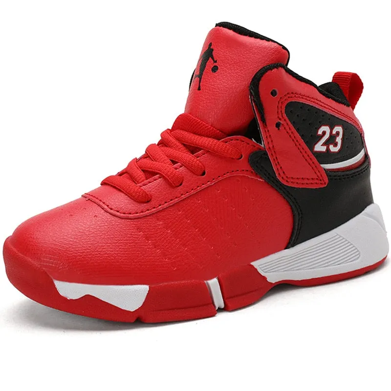 Kids Sneakers Boys Basketball Sport Shoes Boy Basket Ball Trainer Shoes