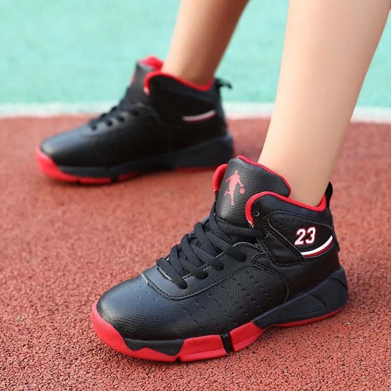 Kids Sneakers Boys Basketball Sport Shoes Boy Basket Ball Trainer Shoes
