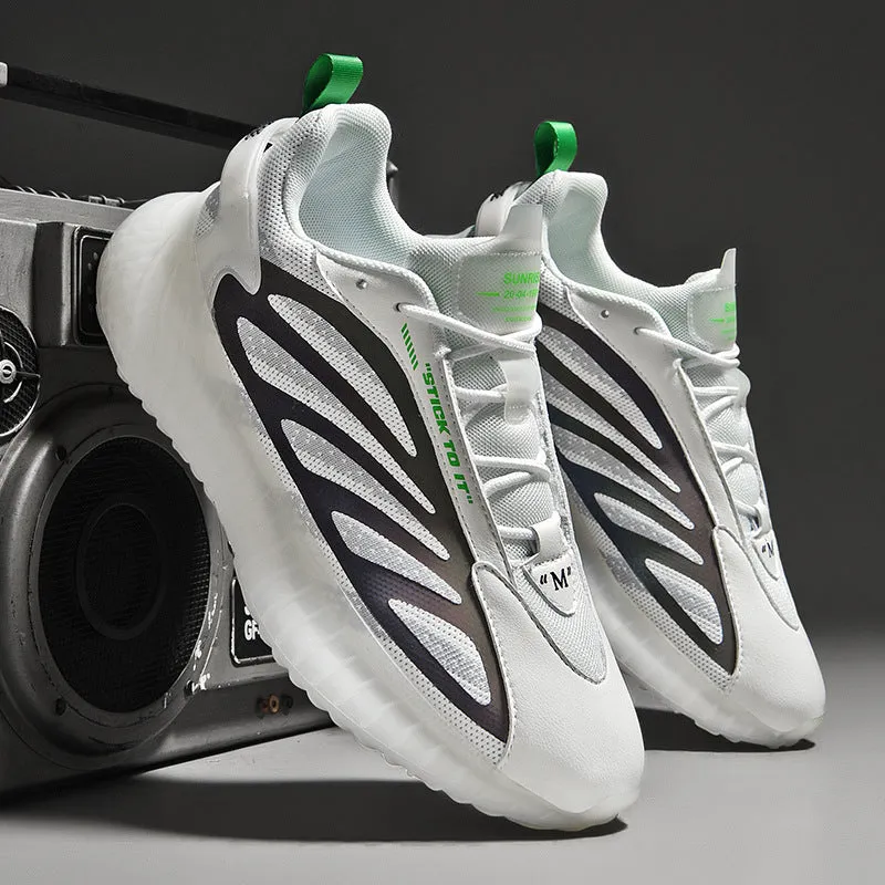 Korean Fashion Trendy Trendy Shoes Sports Basketball Popcorn Casual Men's Shoes