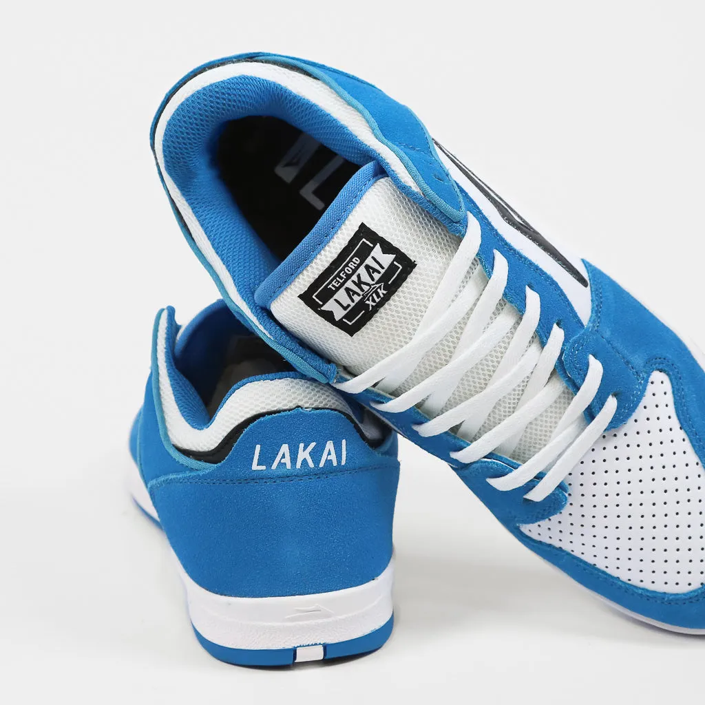Lakai - Telford Low Shoes - Moroccan Blue / White