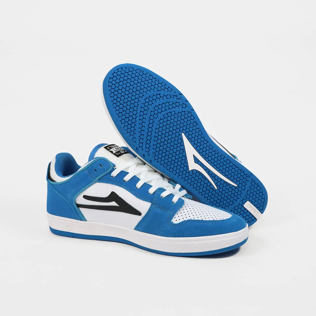 Lakai - Telford Low Shoes - Moroccan Blue / White