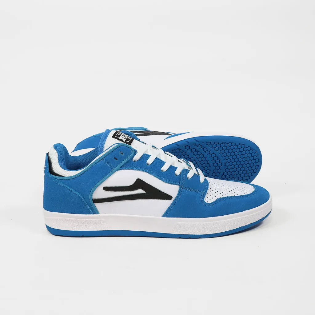Lakai - Telford Low Shoes - Moroccan Blue / White