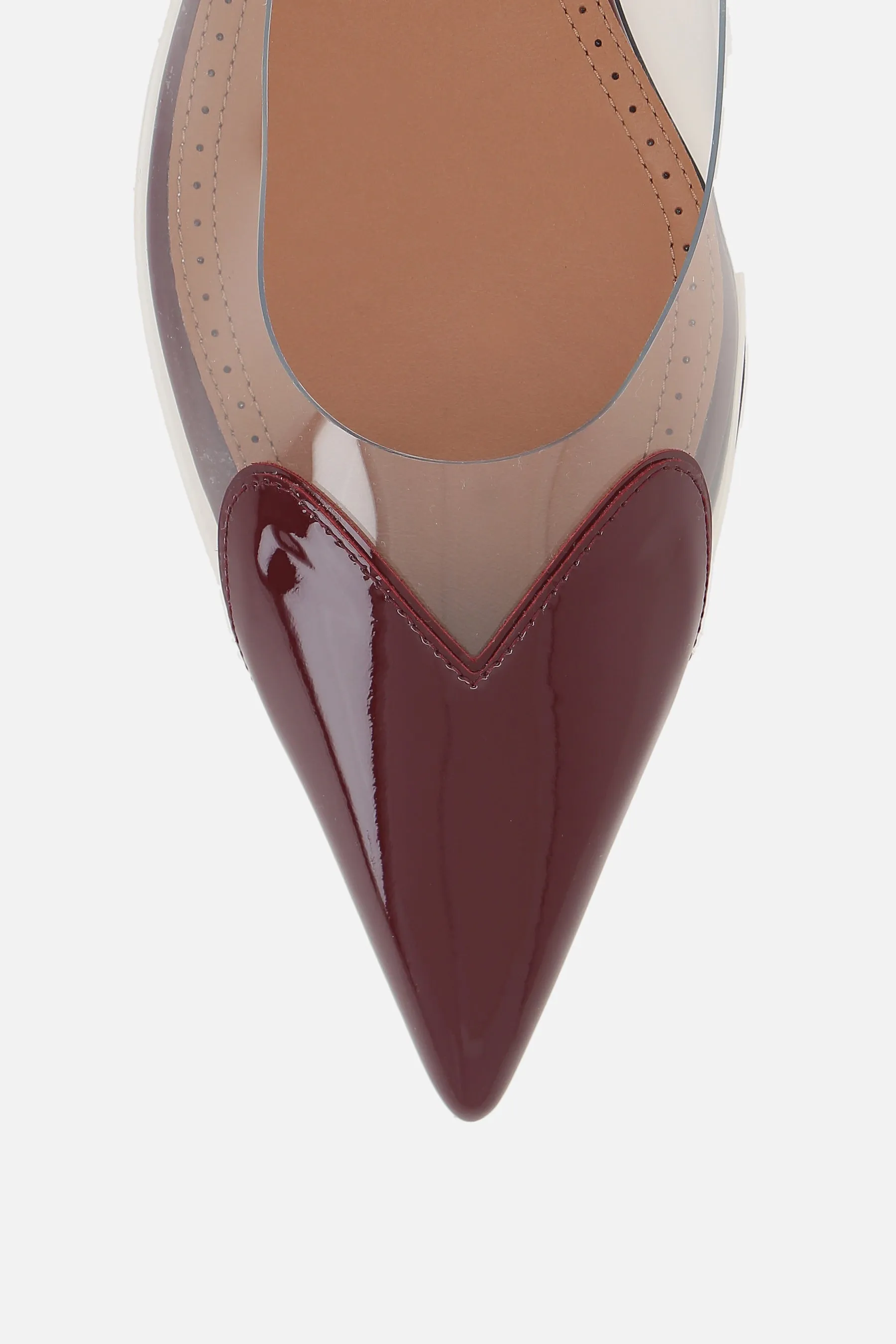 Le Cœur Patent Flat Slingbacks