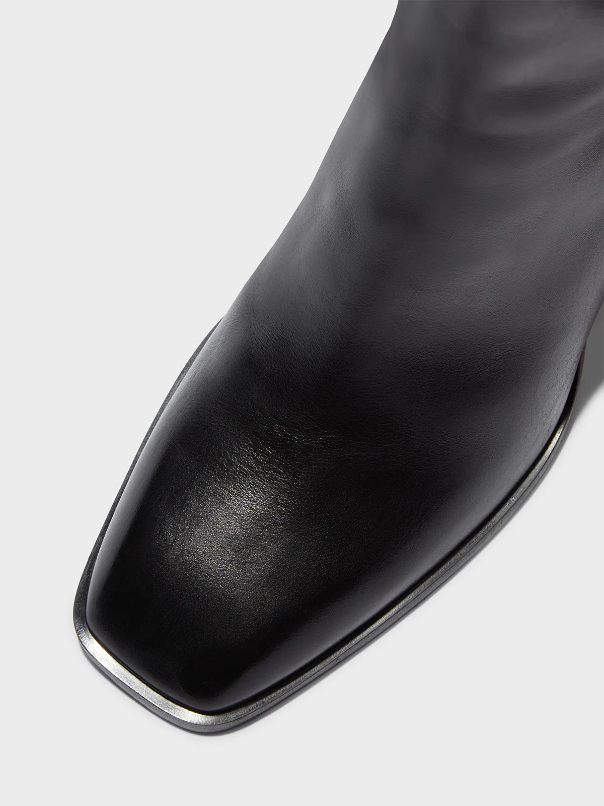 Leandra Leather Ankle Boots