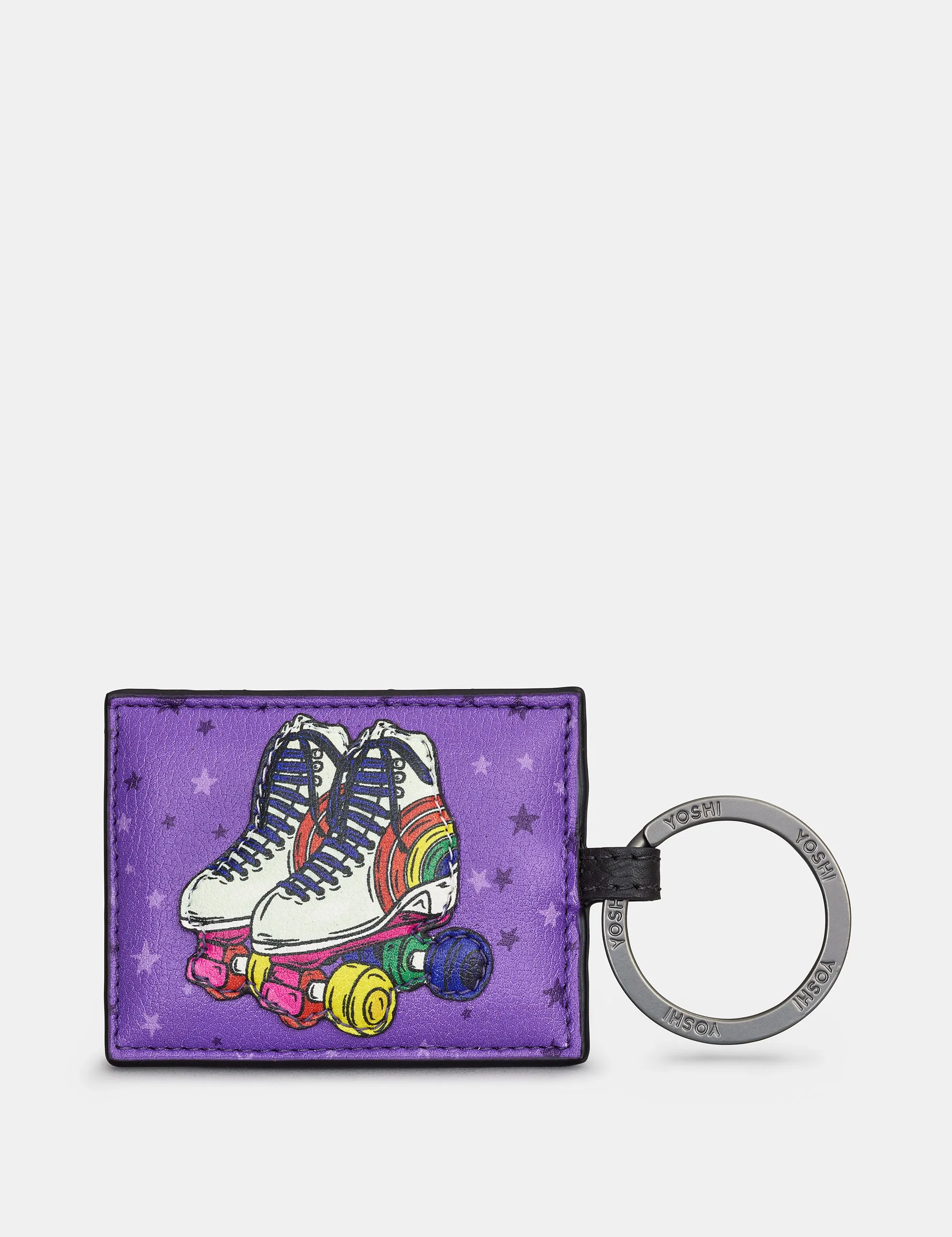 Let the Good Times Roll Leather Keyring