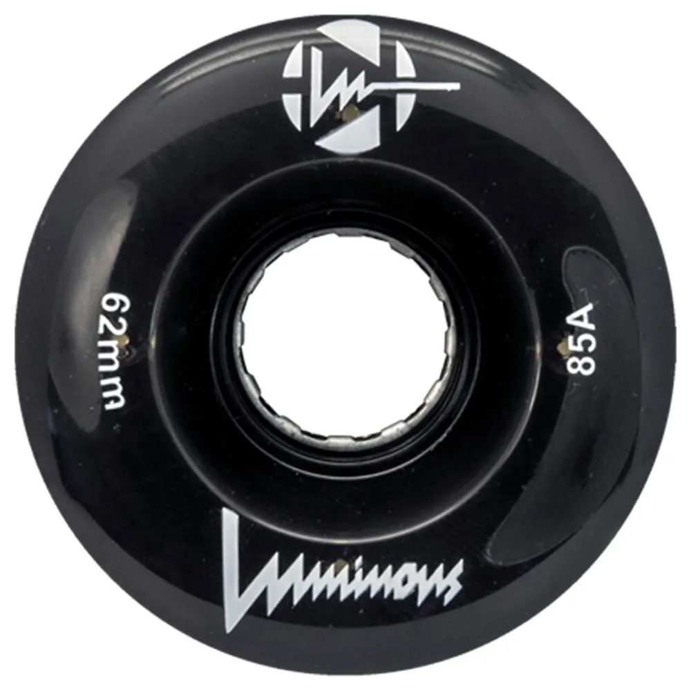Luminous 62mm LED Light Up Quad Wheels - 4 pack