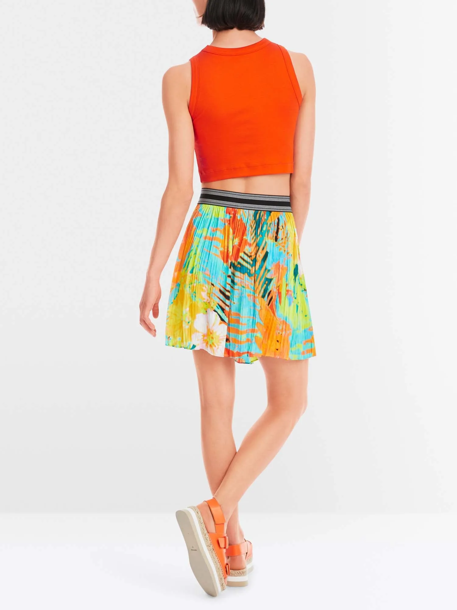 Marc Cain Sports Cropped Sleeveless Tank