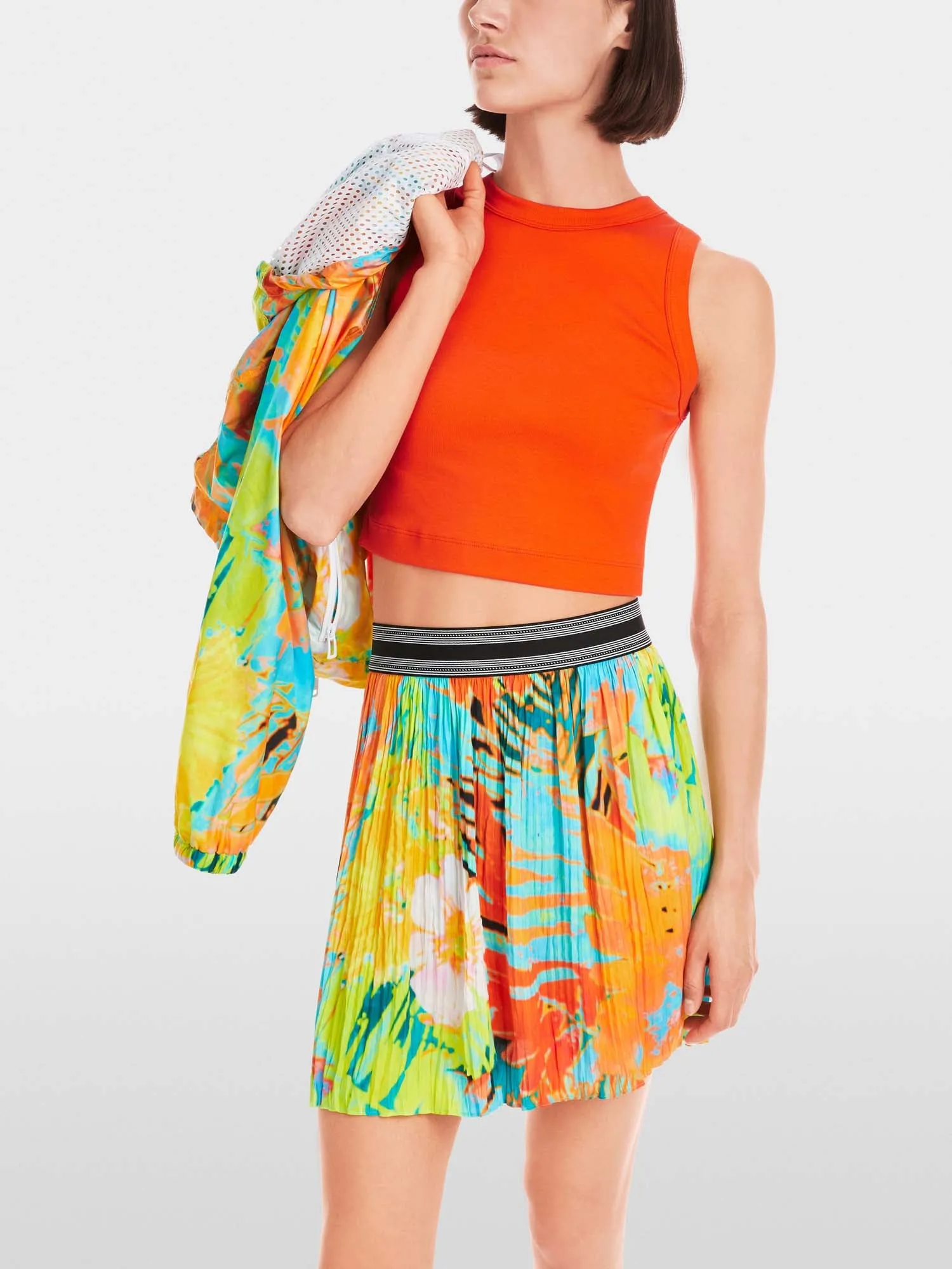Marc Cain Sports Cropped Sleeveless Tank