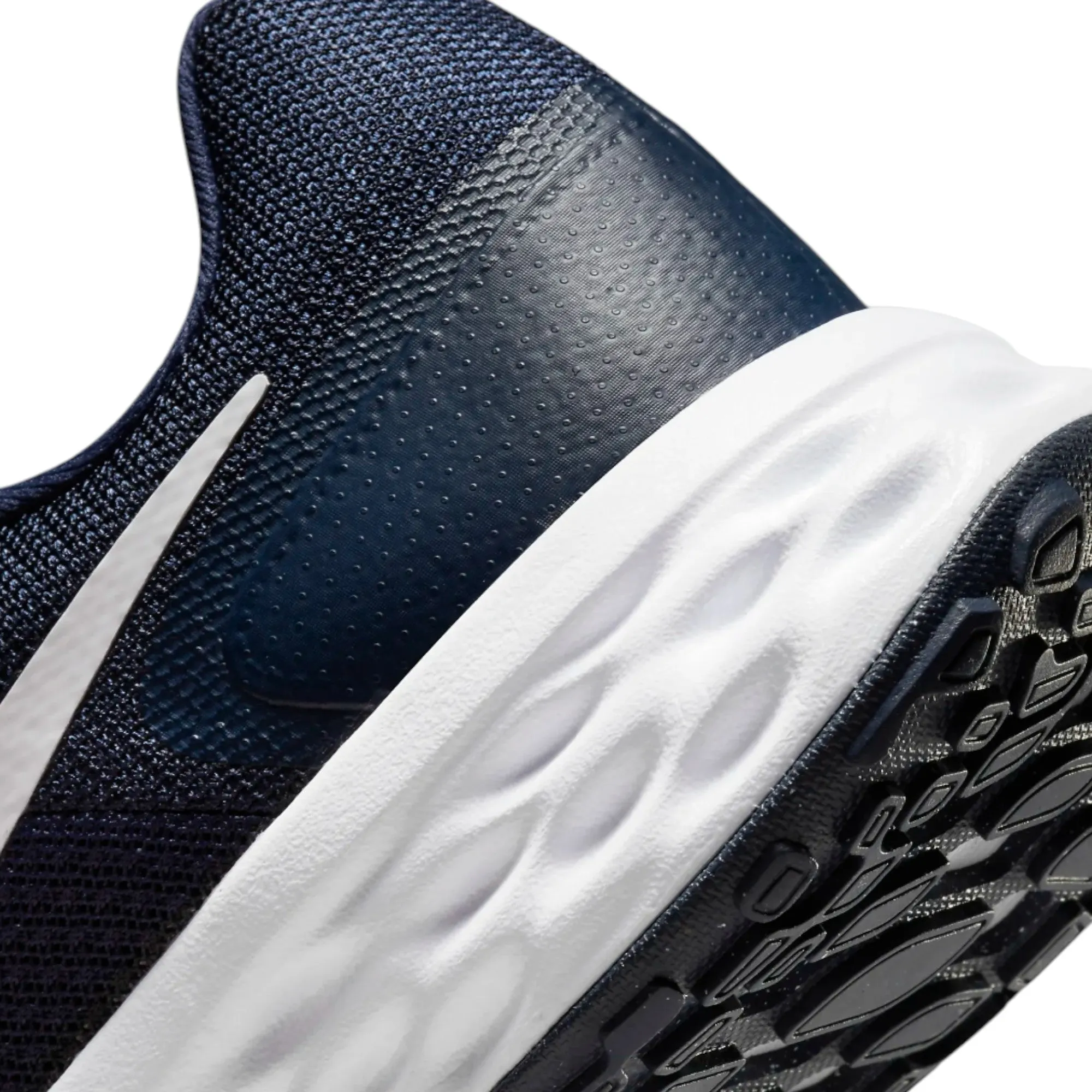 Mens Nike Revolution 6 Next Nature Midnight Navy/ White Athletic Running Shoes