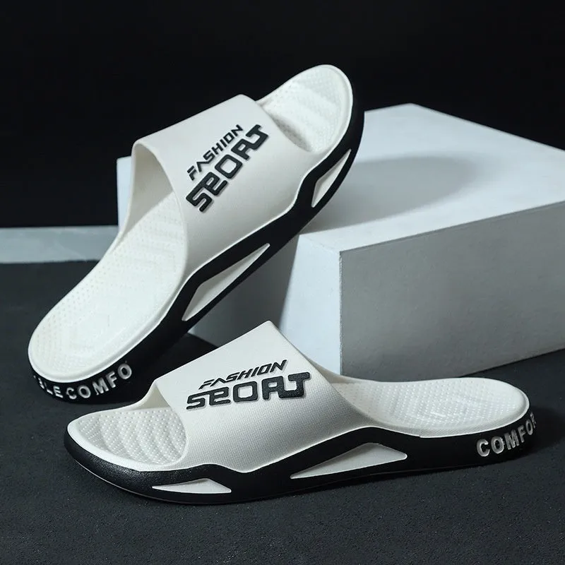 Men's Outdoor Thick-Soled Basketball Slippers