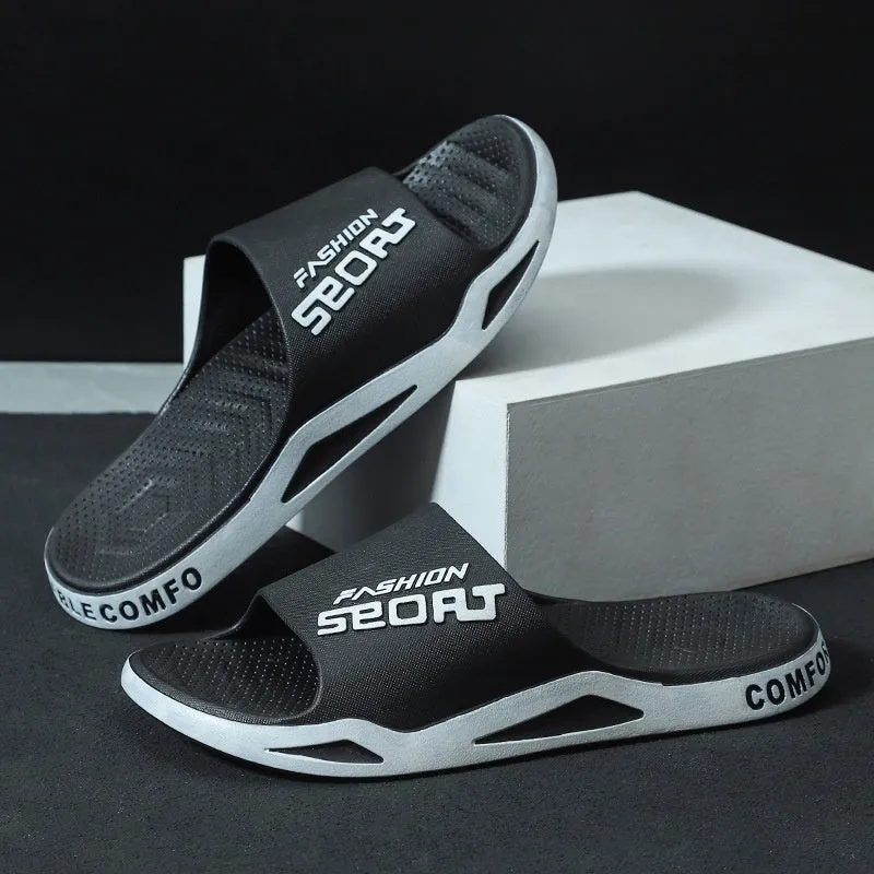 Men's Outdoor Thick-Soled Basketball Slippers