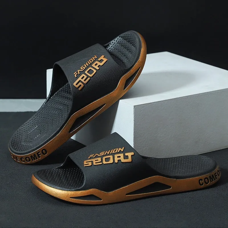 Men's Outdoor Thick-Soled Basketball Slippers